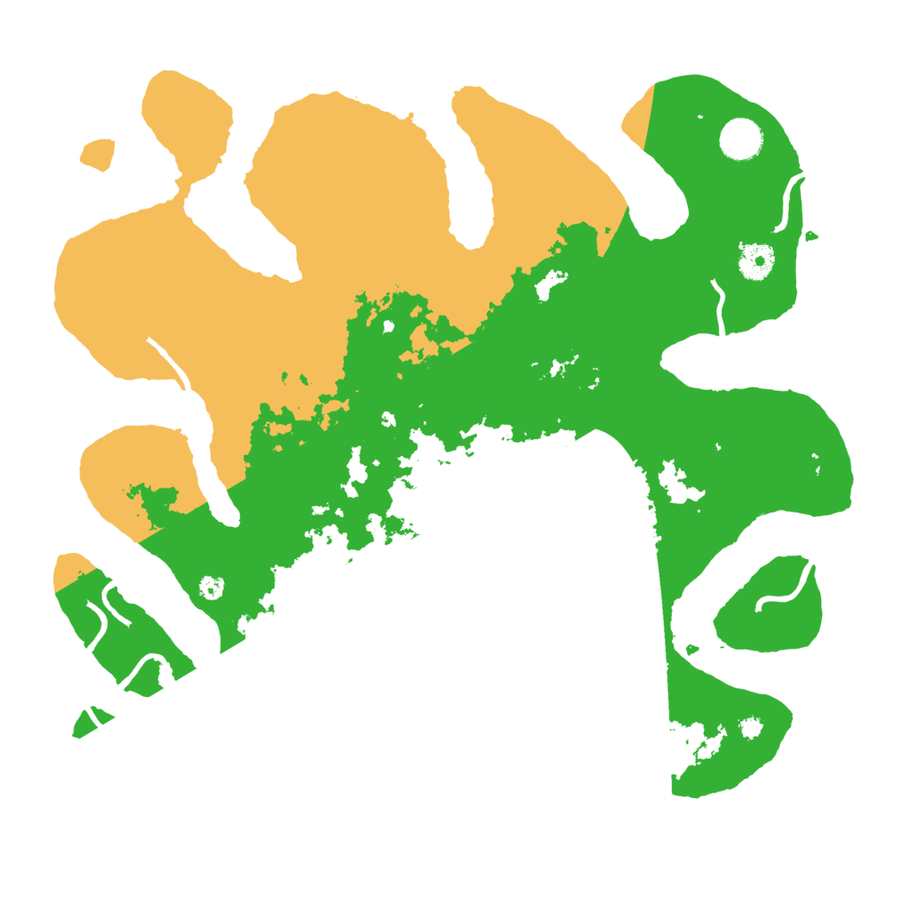 Biome Rust Map: Procedural Map, Size: 3800, Seed: 6358512