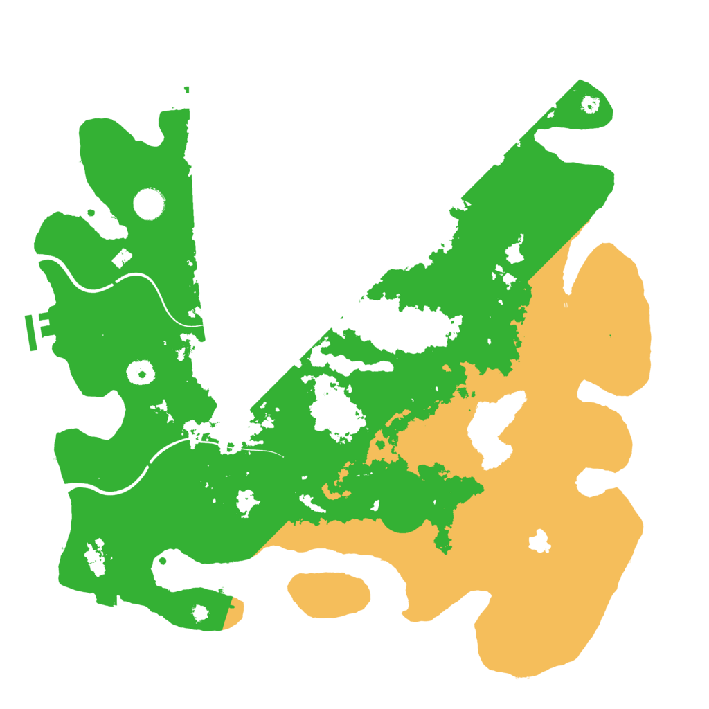 Biome Rust Map: Procedural Map, Size: 4000, Seed: 828867