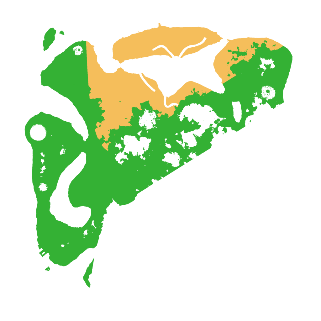 Biome Rust Map: Procedural Map, Size: 3500, Seed: 702613069
