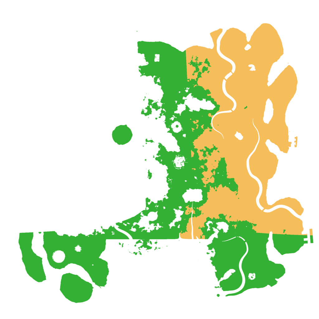 Biome Rust Map: Procedural Map, Size: 4500, Seed: 5592155