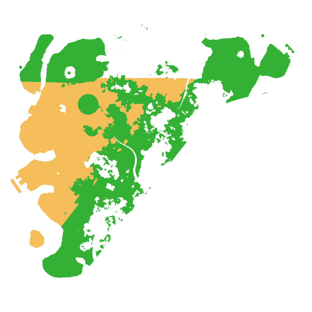 Biome Rust Map: Procedural Map, Size: 4000, Seed: 113892780