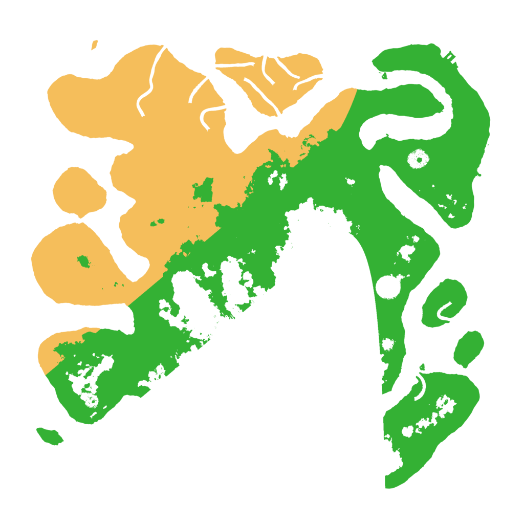 Biome Rust Map: Procedural Map, Size: 4000, Seed: 629067