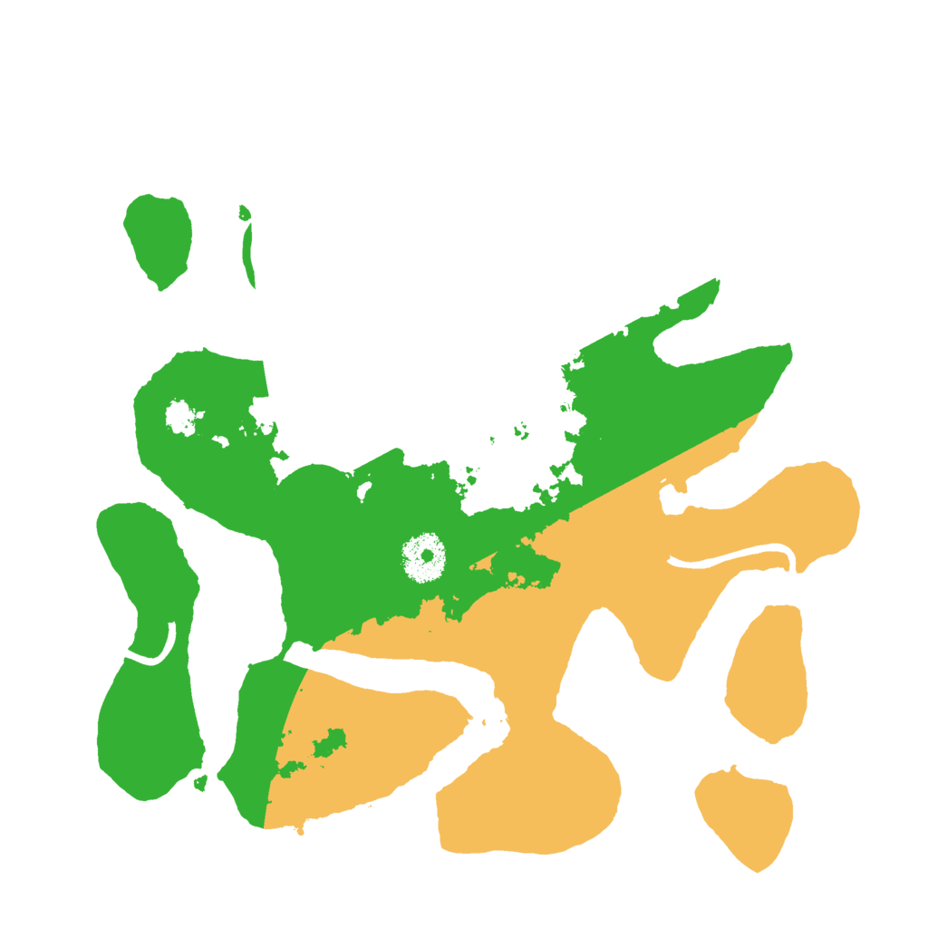 Biome Rust Map: Procedural Map, Size: 3000, Seed: 16516547