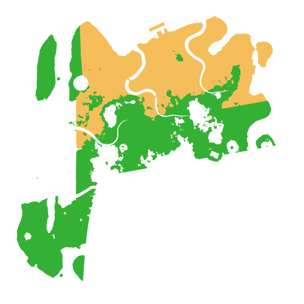 Biome Rust Map: Procedural Map, Size: 3800, Seed: 4646675