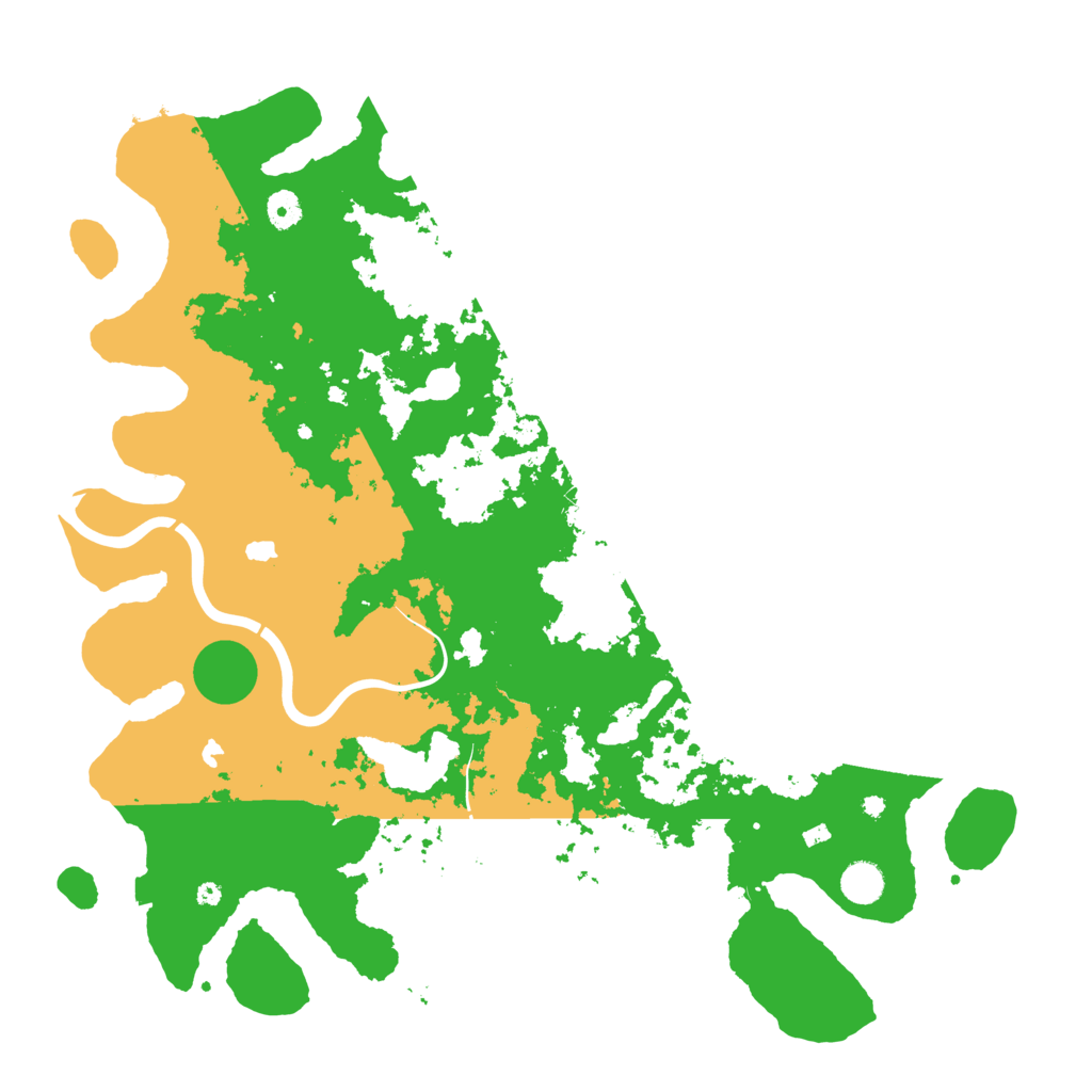 Biome Rust Map: Procedural Map, Size: 4500, Seed: 1695338