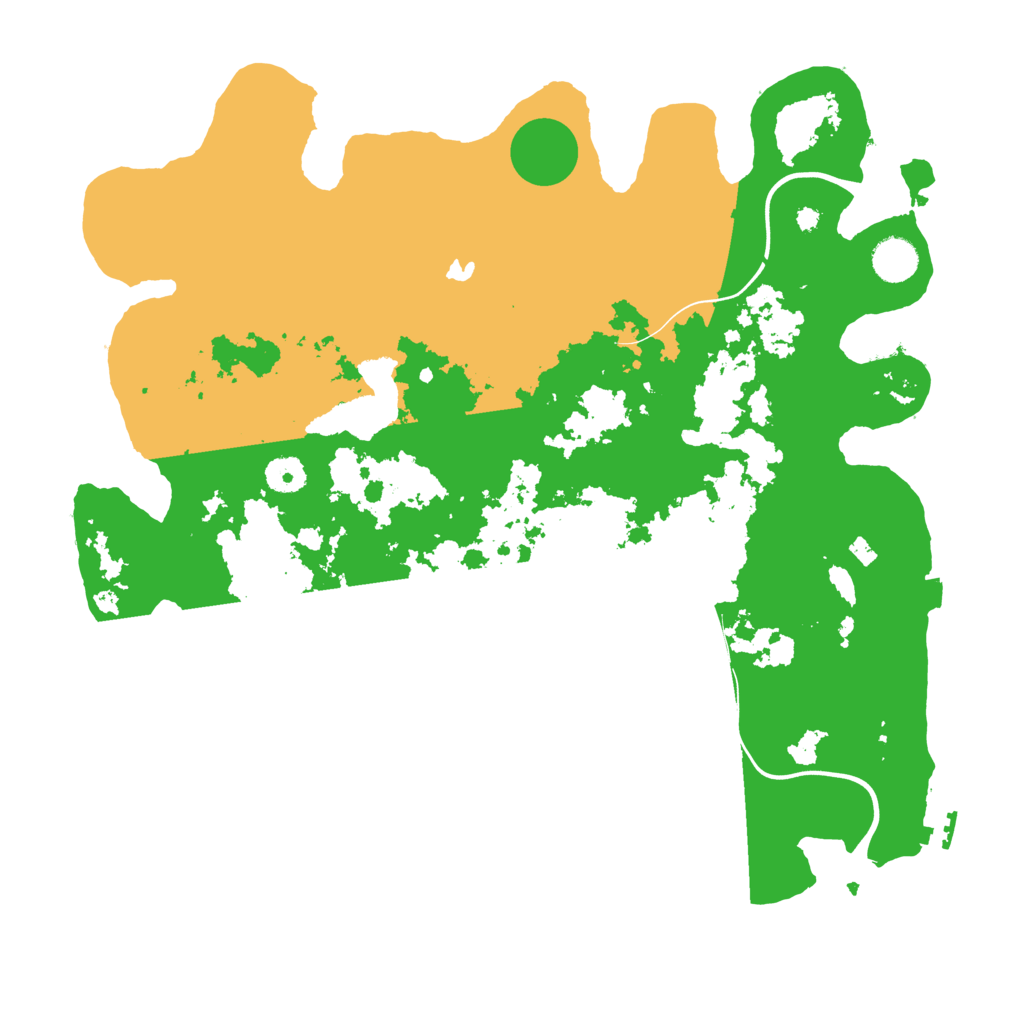 Biome Rust Map: Procedural Map, Size: 4000, Seed: 659752