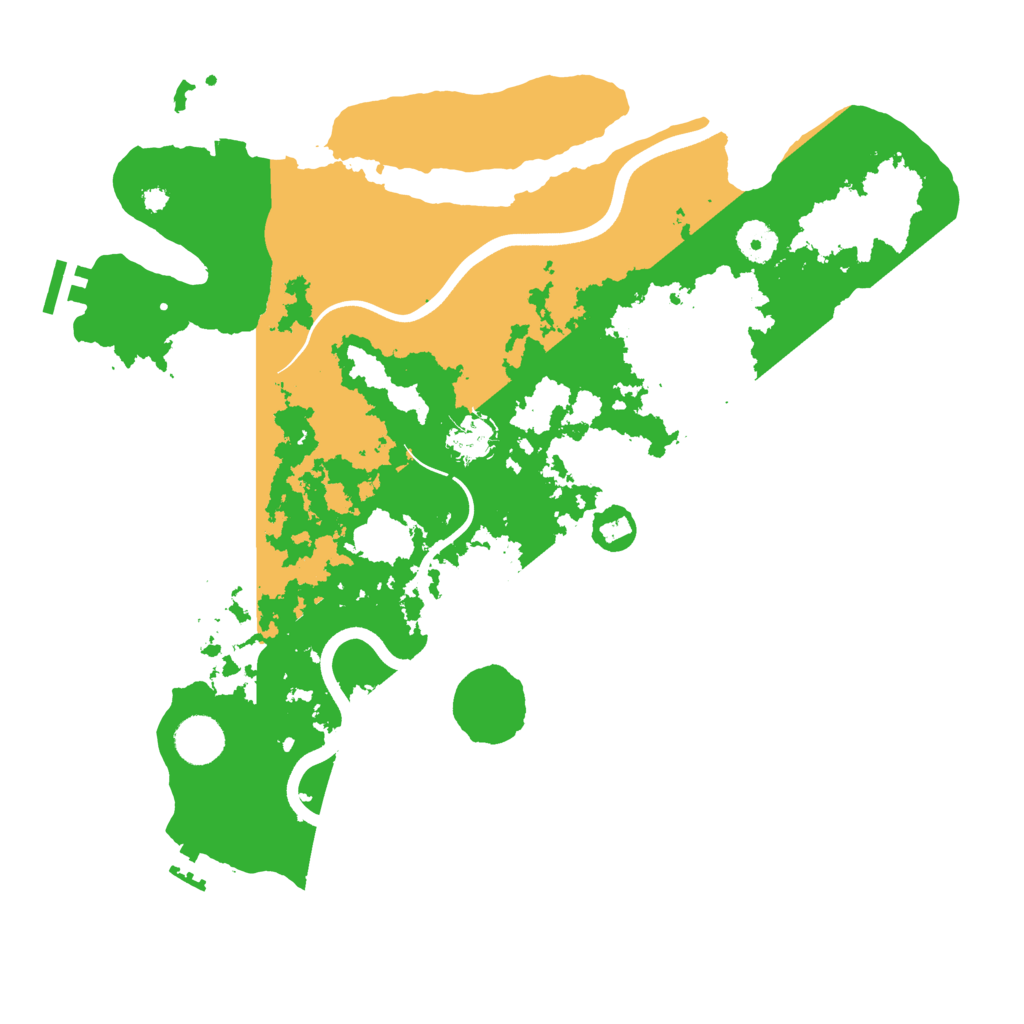 Biome Rust Map: Procedural Map, Size: 3800, Seed: 2447137