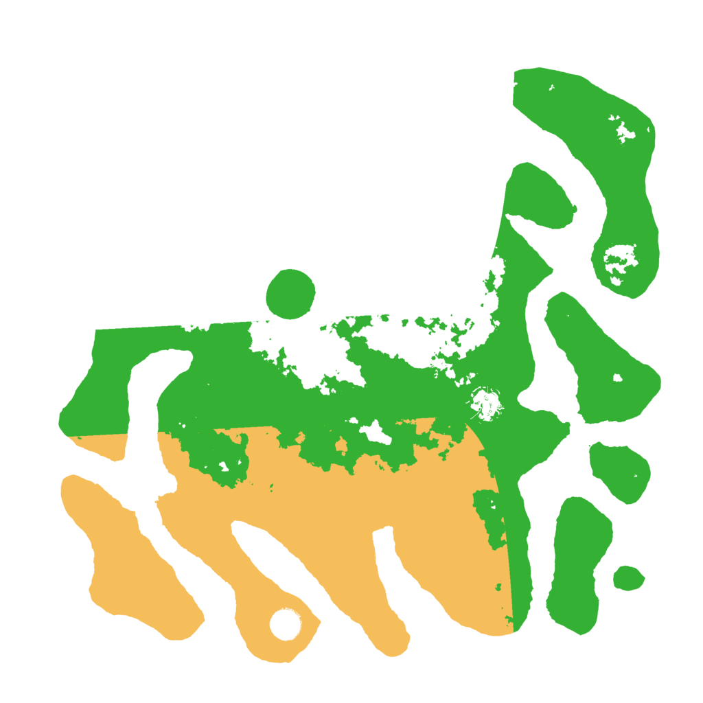 Biome Rust Map: Barren, Size: 3950, Seed: 1763746601