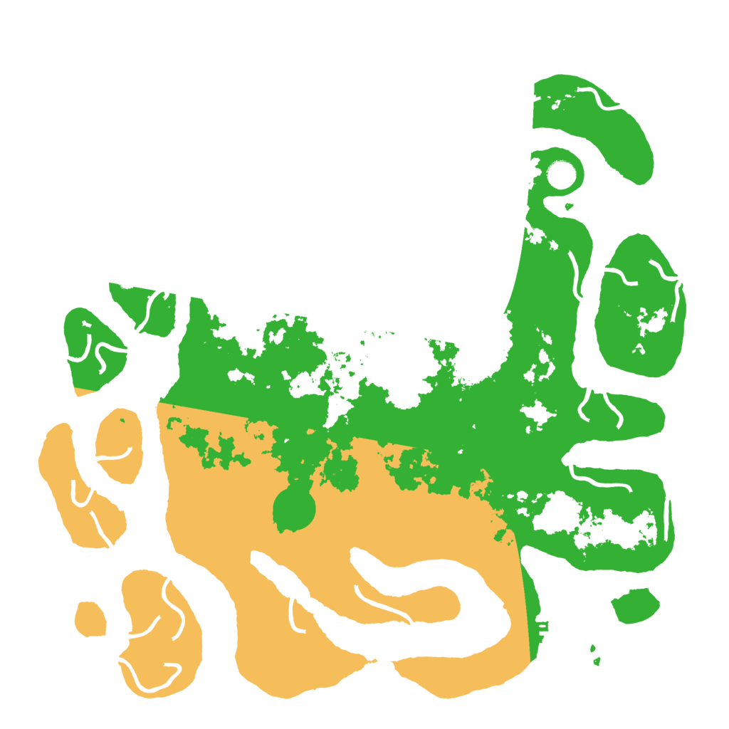 Biome Rust Map: Procedural Map, Size: 4500, Seed: 5662003