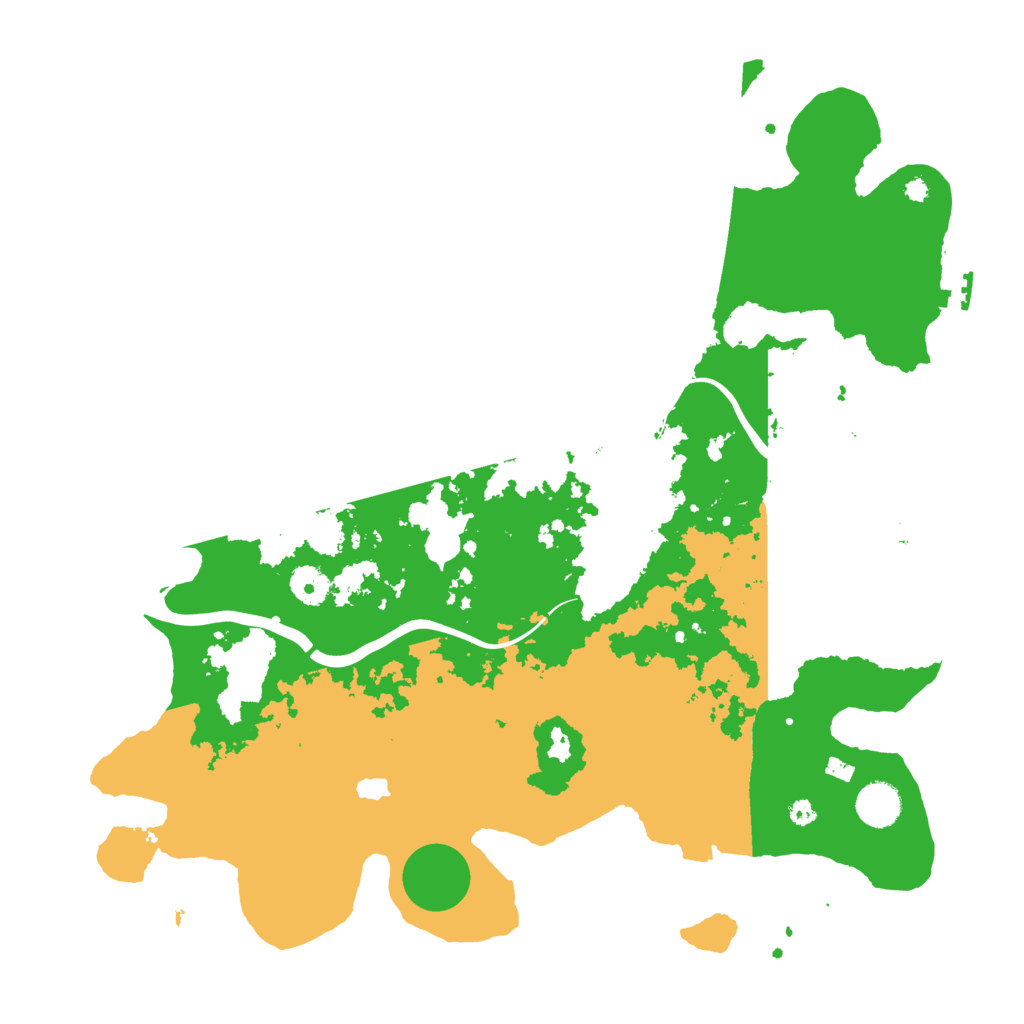 Biome Rust Map: Procedural Map, Size: 4000, Seed: 378561