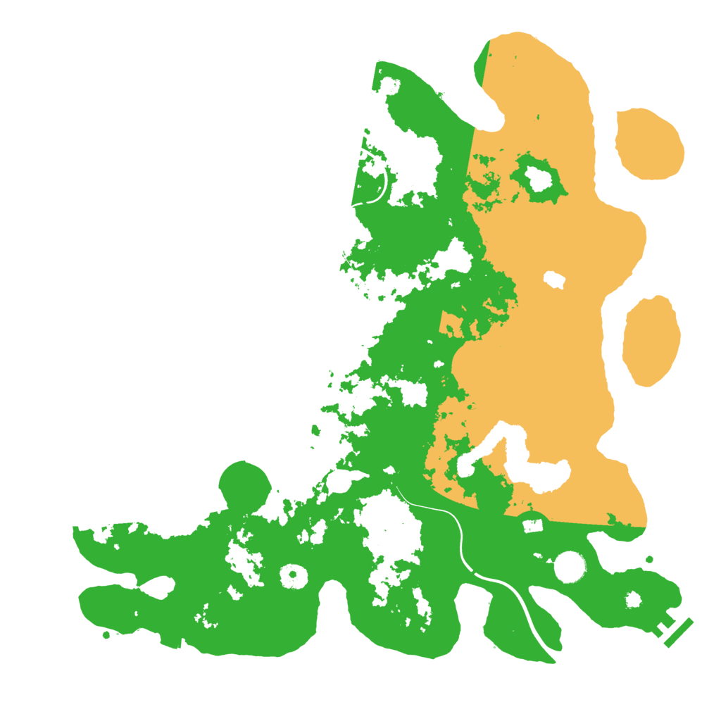 Biome Rust Map: Procedural Map, Size: 4000, Seed: 1775224880