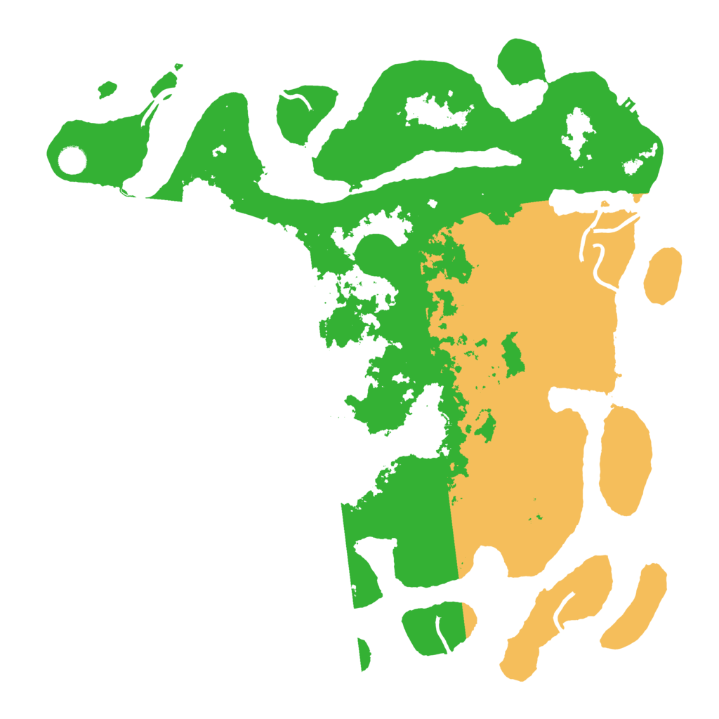 Biome Rust Map: Procedural Map, Size: 4500, Seed: 3319480