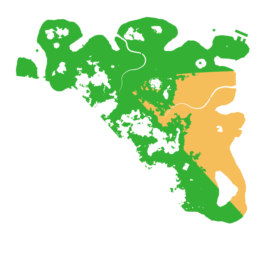 Biome Rust Map: Procedural Map, Size: 4000, Seed: 768813