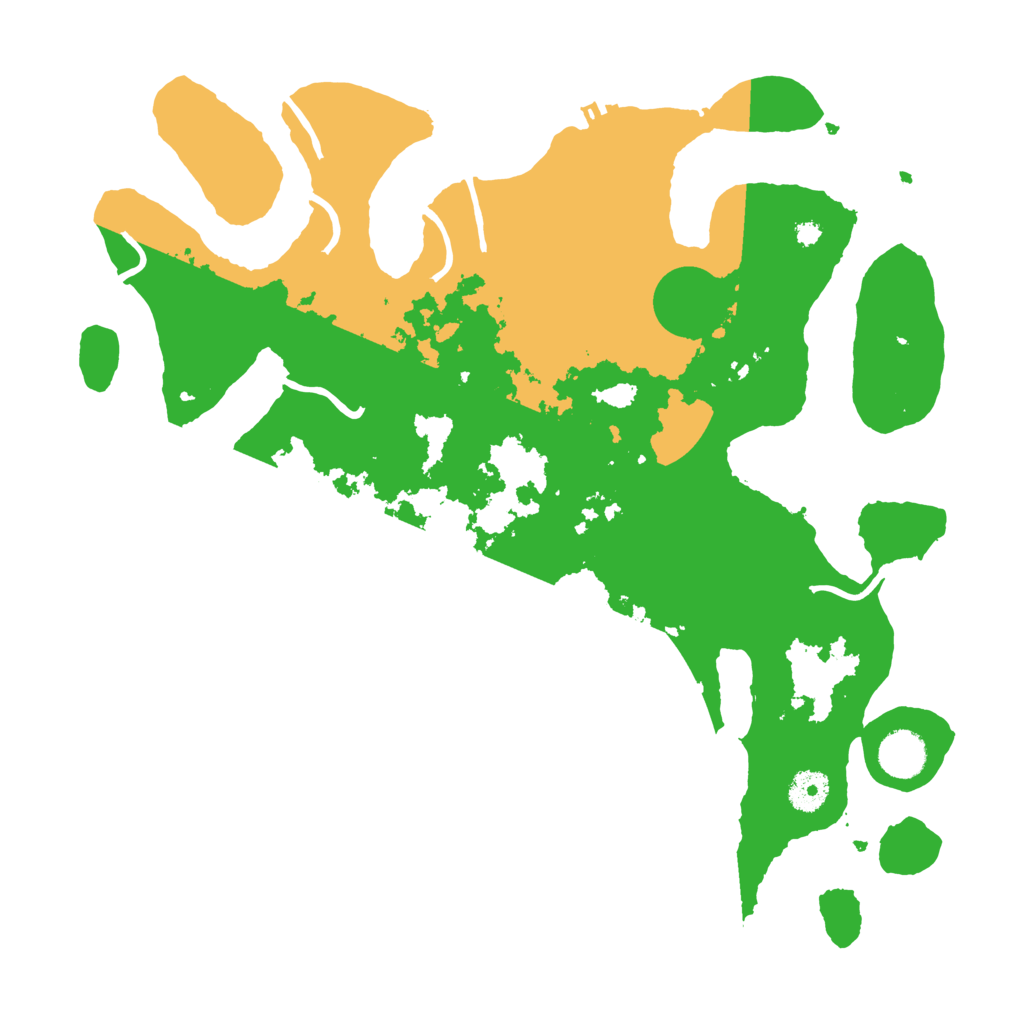 Biome Rust Map: Procedural Map, Size: 3800, Seed: 5875471