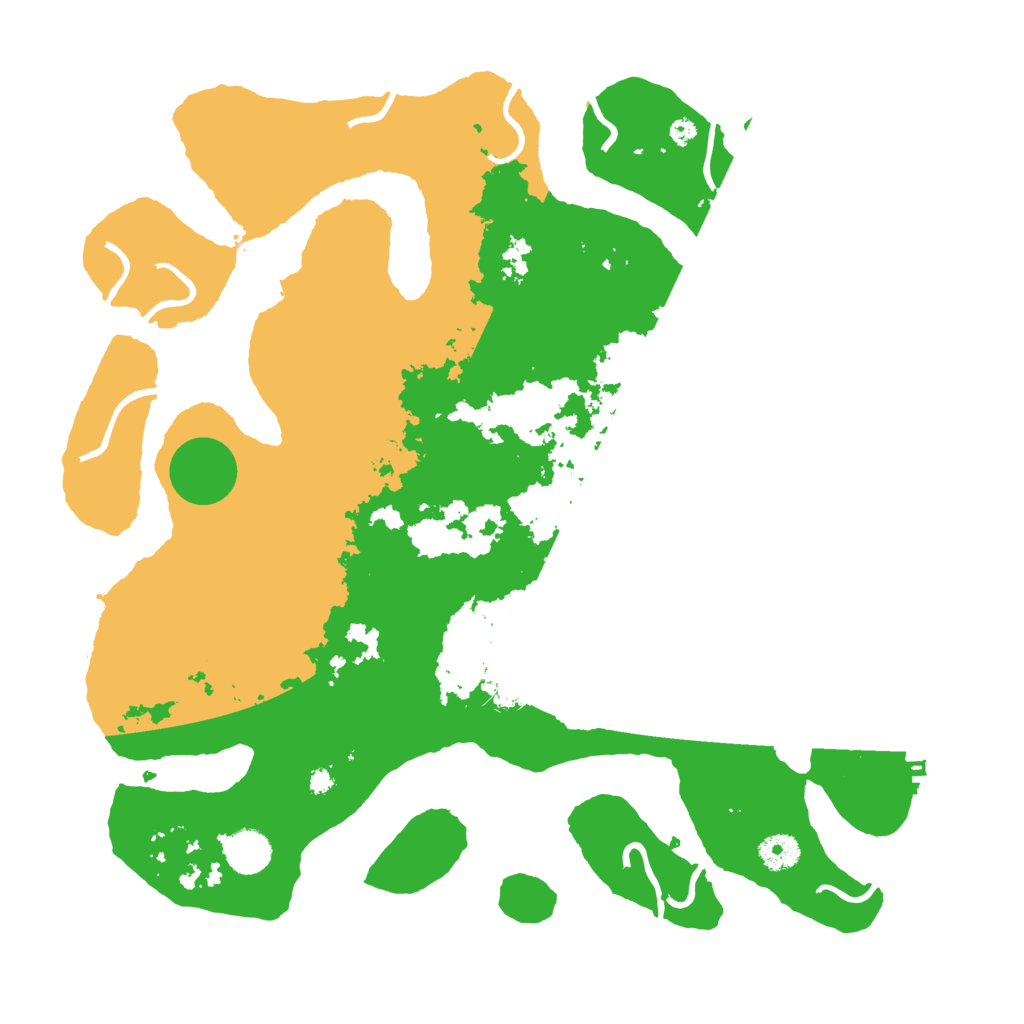 Biome Rust Map: Procedural Map, Size: 4000, Seed: 609326