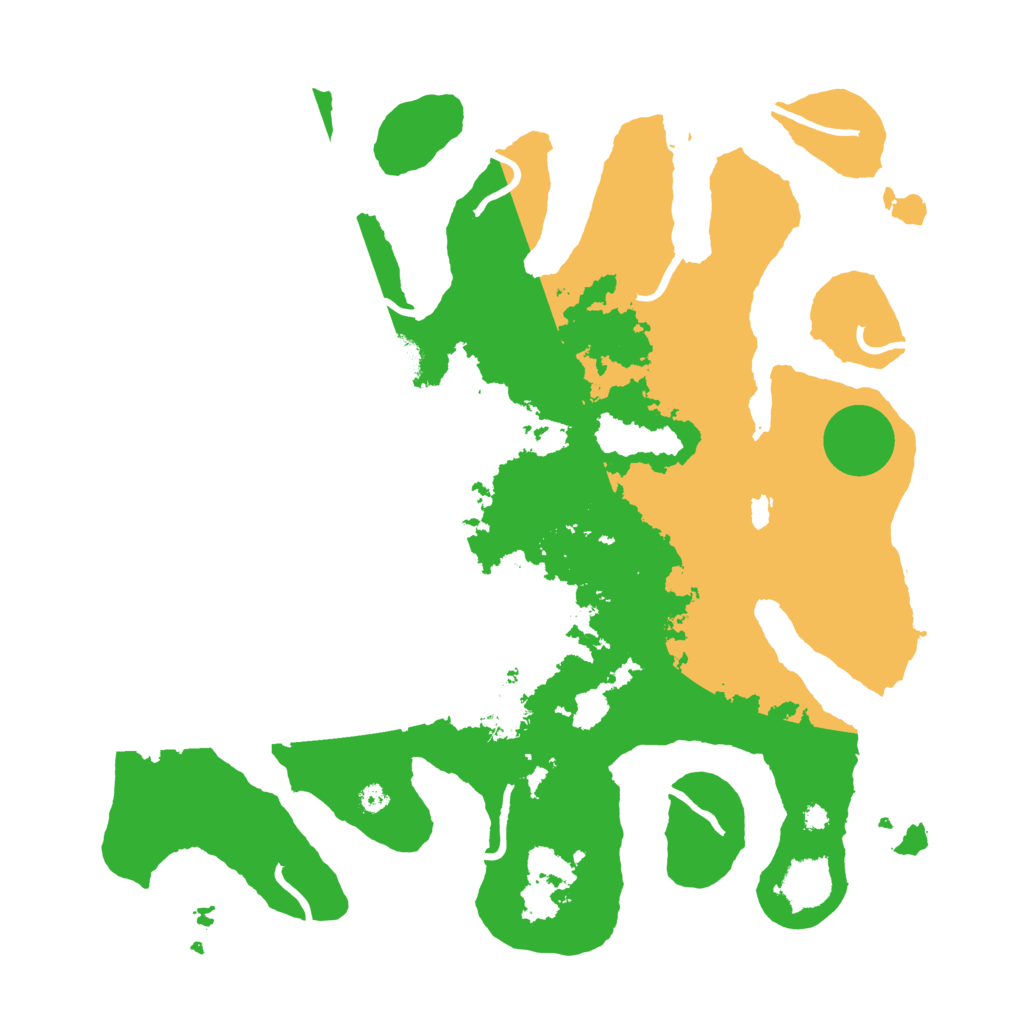 Biome Rust Map: Procedural Map, Size: 3800, Seed: 2692650