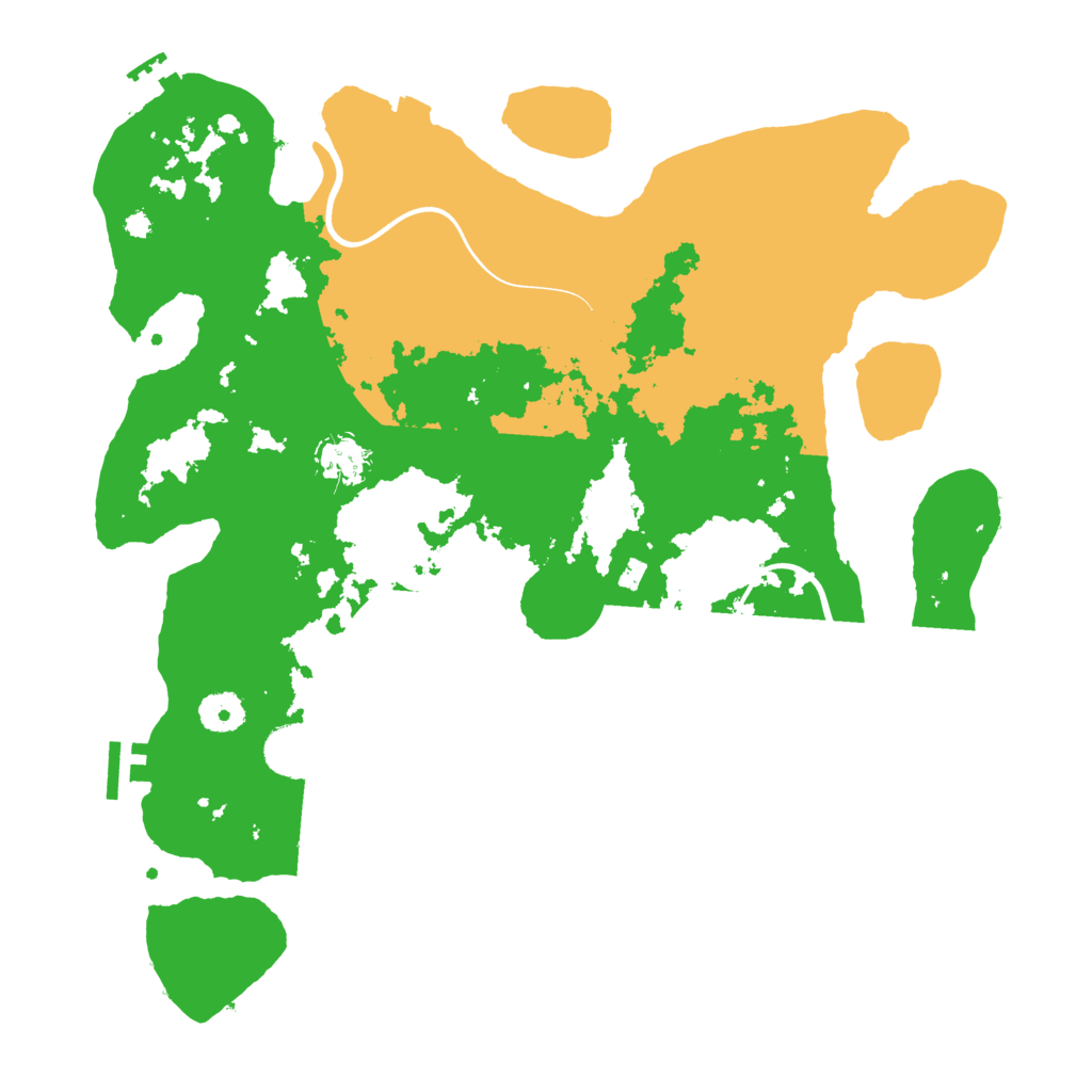 Biome Rust Map: Procedural Map, Size: 3800, Seed: 2391559