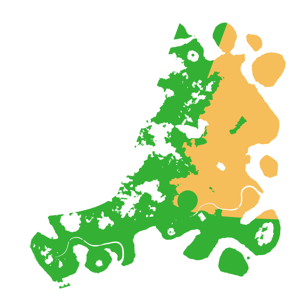 Biome Rust Map: Procedural Map, Size: 4000, Seed: 415273