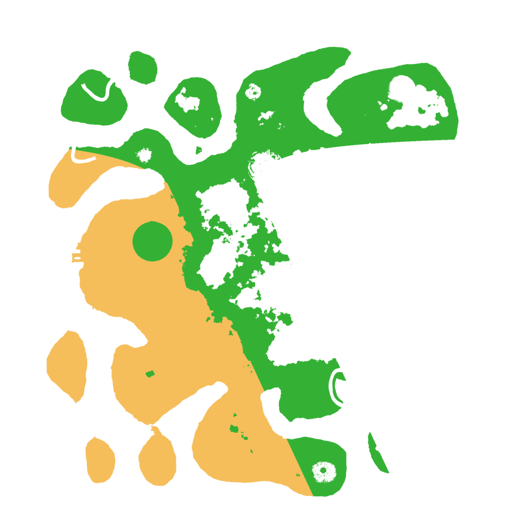 Biome Rust Map: Procedural Map, Size: 3500, Seed: 5027788