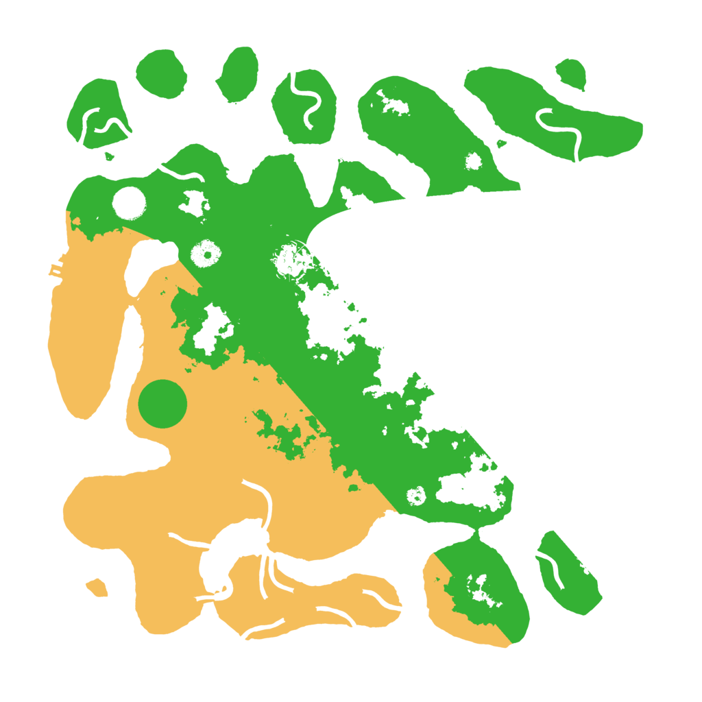 Biome Rust Map: Procedural Map, Size: 3800, Seed: 4615192