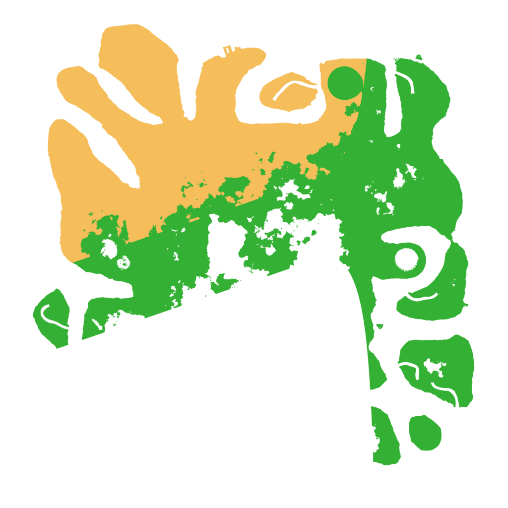 Biome Rust Map: Procedural Map, Size: 4000, Seed: 361078