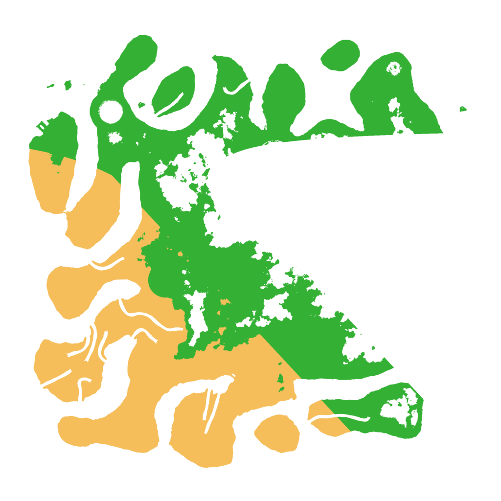 Biome Rust Map: Procedural Map, Size: 3800, Seed: 5243428
