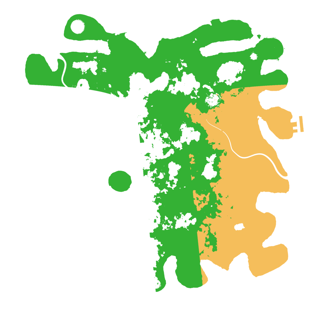 Biome Rust Map: Procedural Map, Size: 4000, Seed: 808375