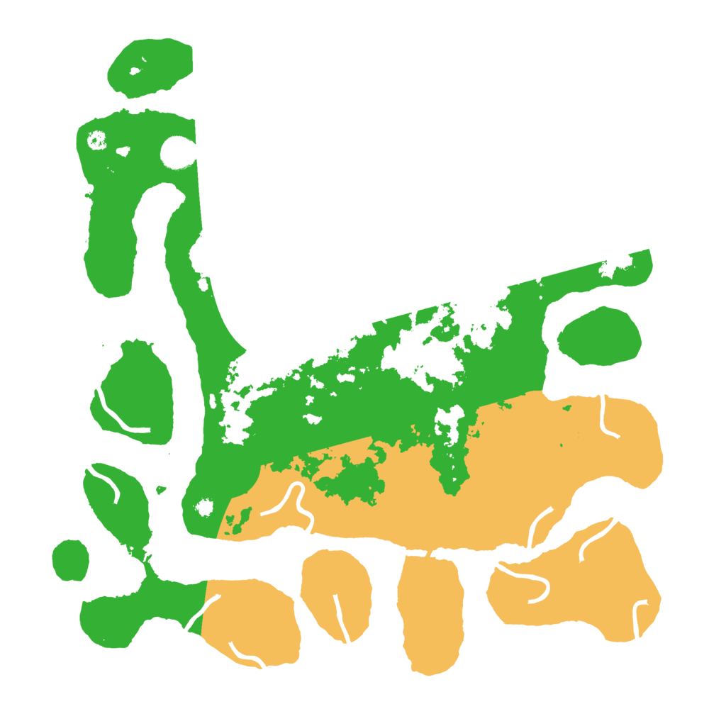 Biome Rust Map: Procedural Map, Size: 3800, Seed: 3000617