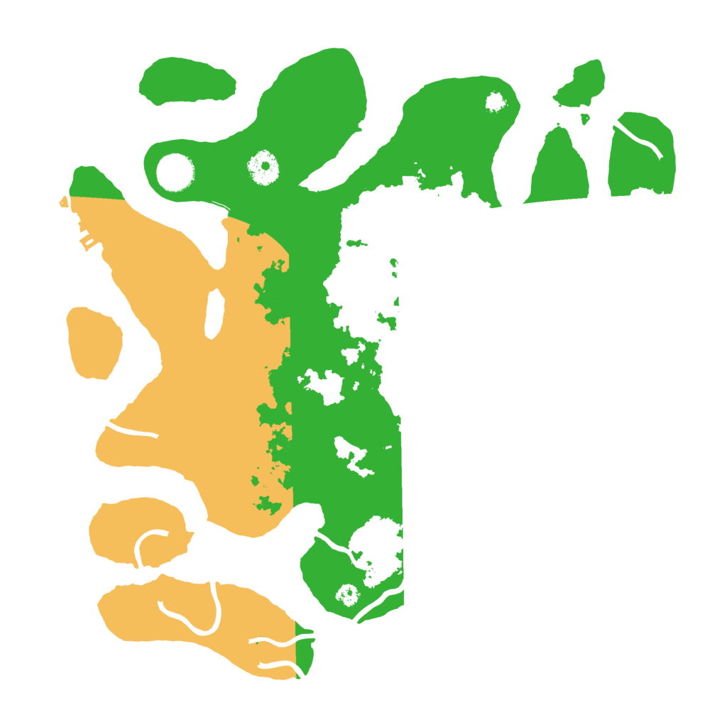 Biome Rust Map: Procedural Map, Size: 3400, Seed: 734065909