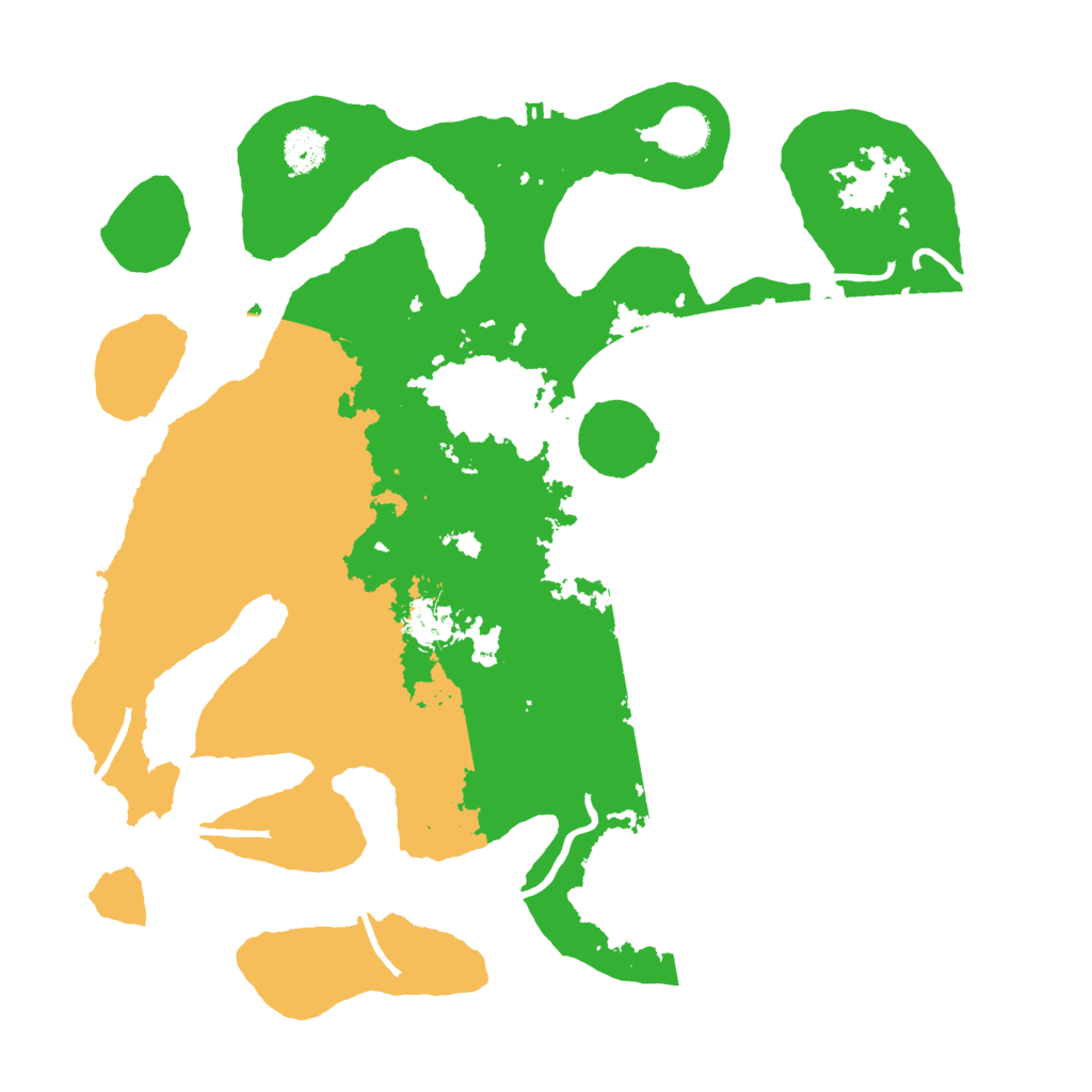 Biome Rust Map: Procedural Map, Size: 3800, Seed: 5528895