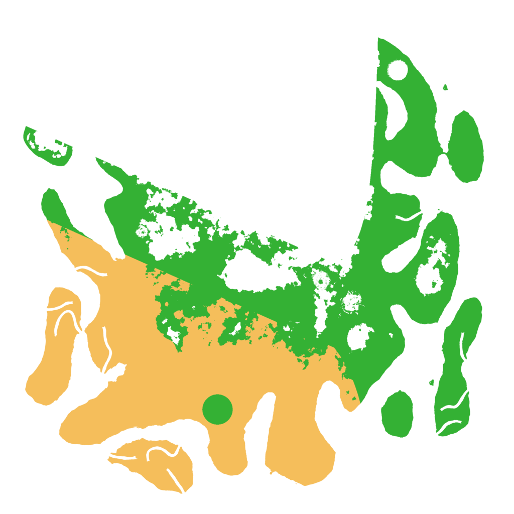 Biome Rust Map: Procedural Map, Size: 4500, Seed: 3299155