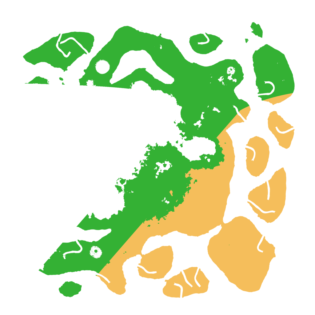 Biome Rust Map: Procedural Map, Size: 4000, Seed: 1776873704