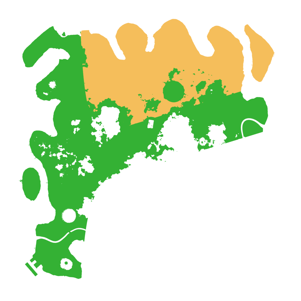 Biome Rust Map: Procedural Map, Size: 3800, Seed: 6071646