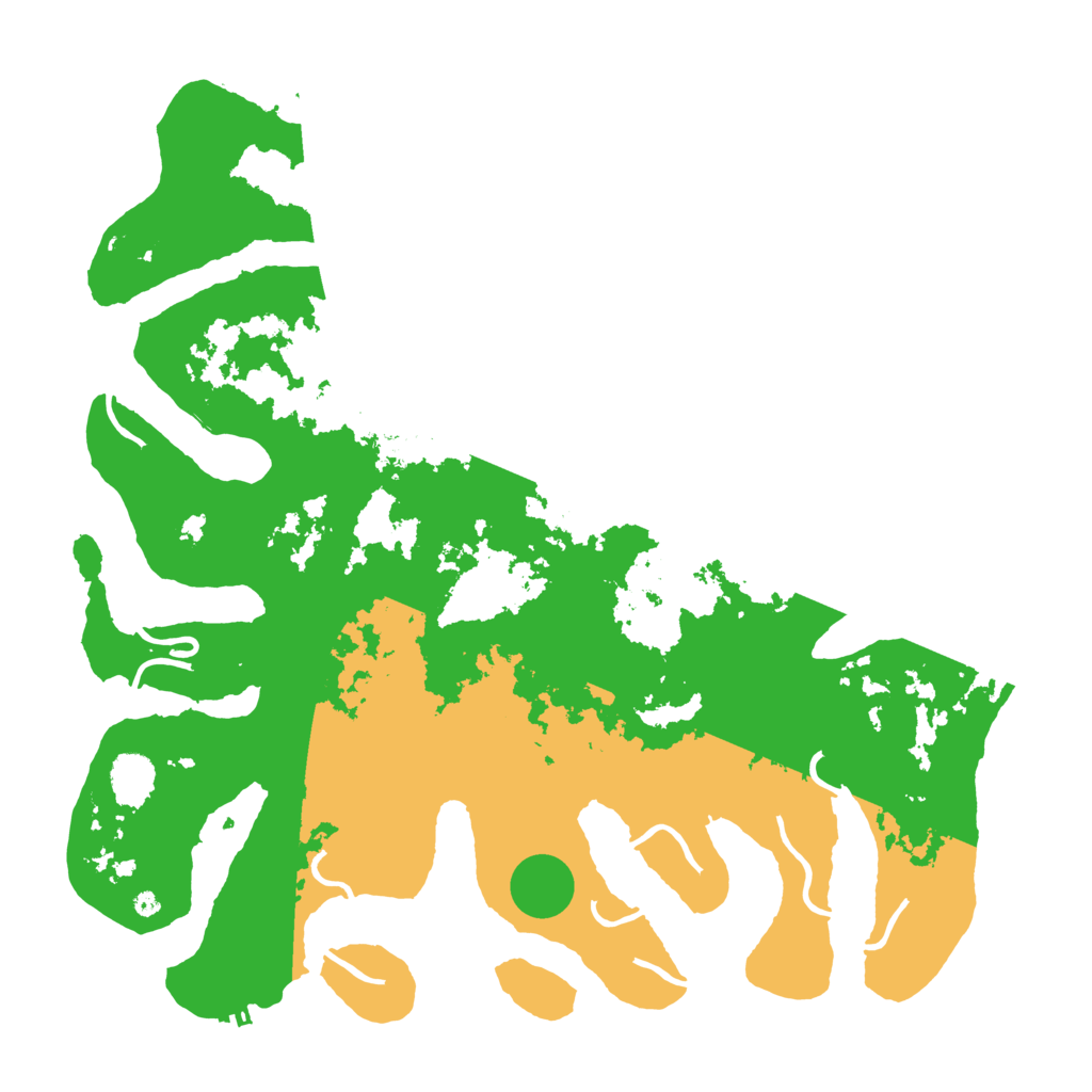 Biome Rust Map: Procedural Map, Size: 4500, Seed: 5114579