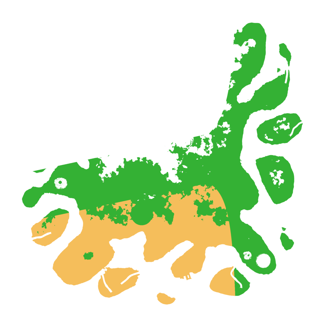 Biome Rust Map: Procedural Map, Size: 4000, Seed: 924219