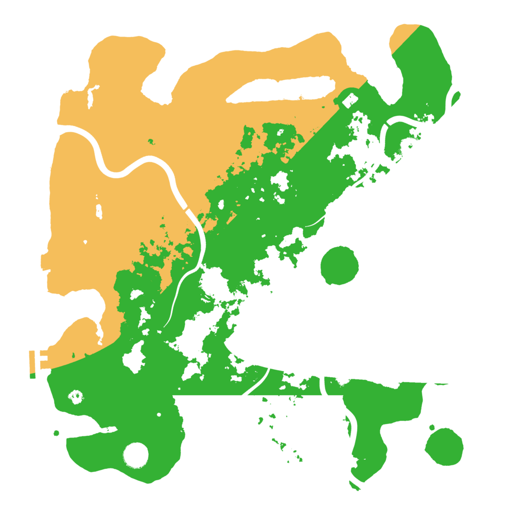 Biome Rust Map: Procedural Map, Size: 3800, Seed: 2524988