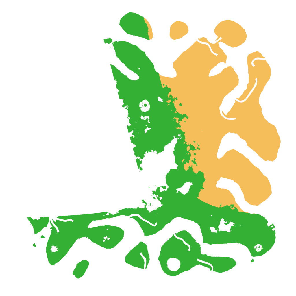 Biome Rust Map: Procedural Map, Size: 4000, Seed: 303711