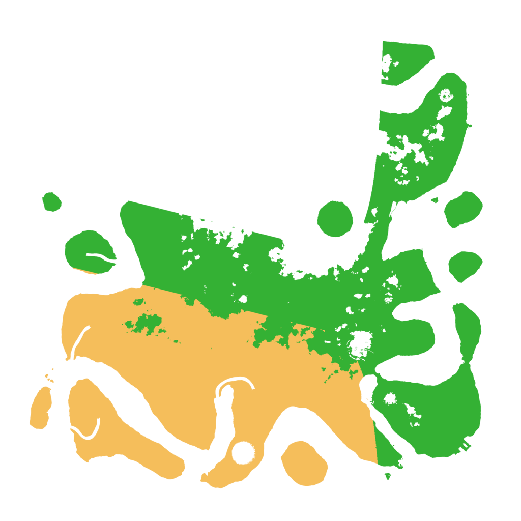 Biome Rust Map: Procedural Map, Size: 4000, Seed: 735067