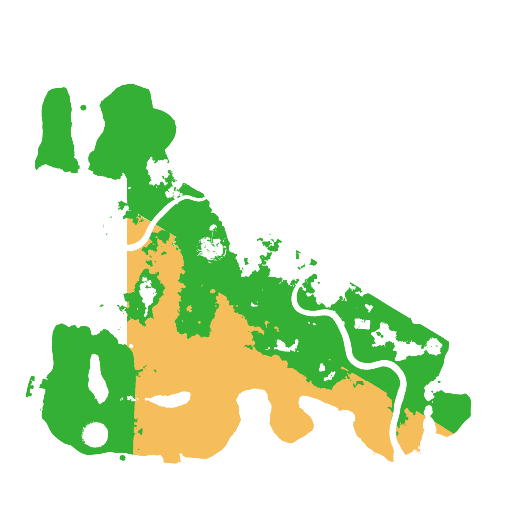 Biome Rust Map: Procedural Map, Size: 3500, Seed: 2817932