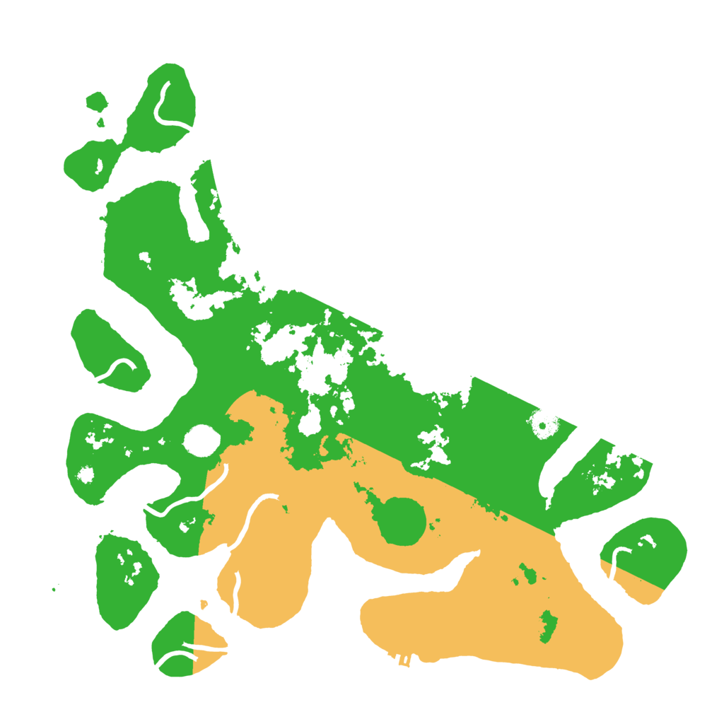 Biome Rust Map: Procedural Map, Size: 4000, Seed: 831597