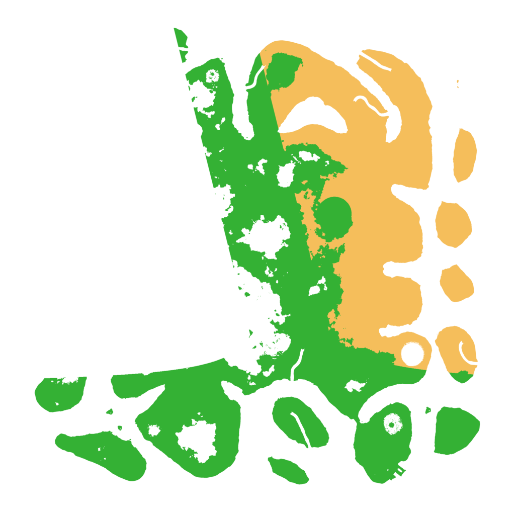 Biome Rust Map: Procedural Map, Size: 4000, Seed: 918223