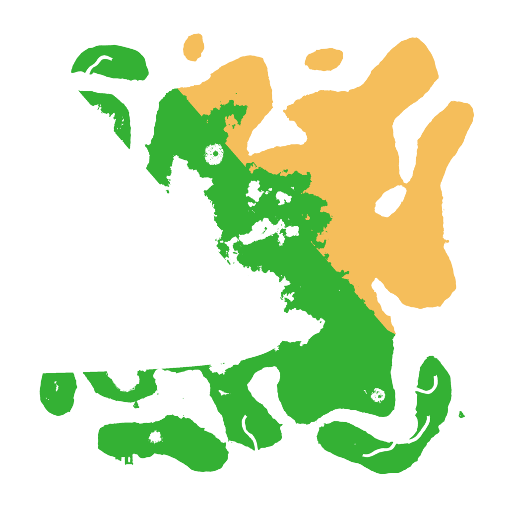 Biome Rust Map: Procedural Map, Size: 3800, Seed: 2247297