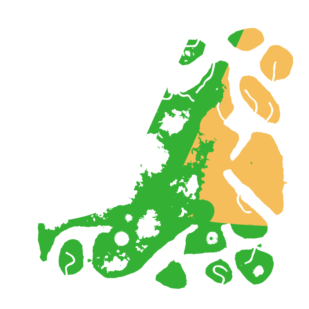 Biome Rust Map: Procedural Map, Size: 3800, Seed: 655133