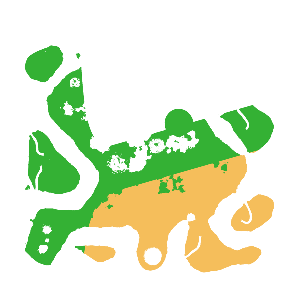 Biome Rust Map: Procedural Map, Size: 3000, Seed: 79614