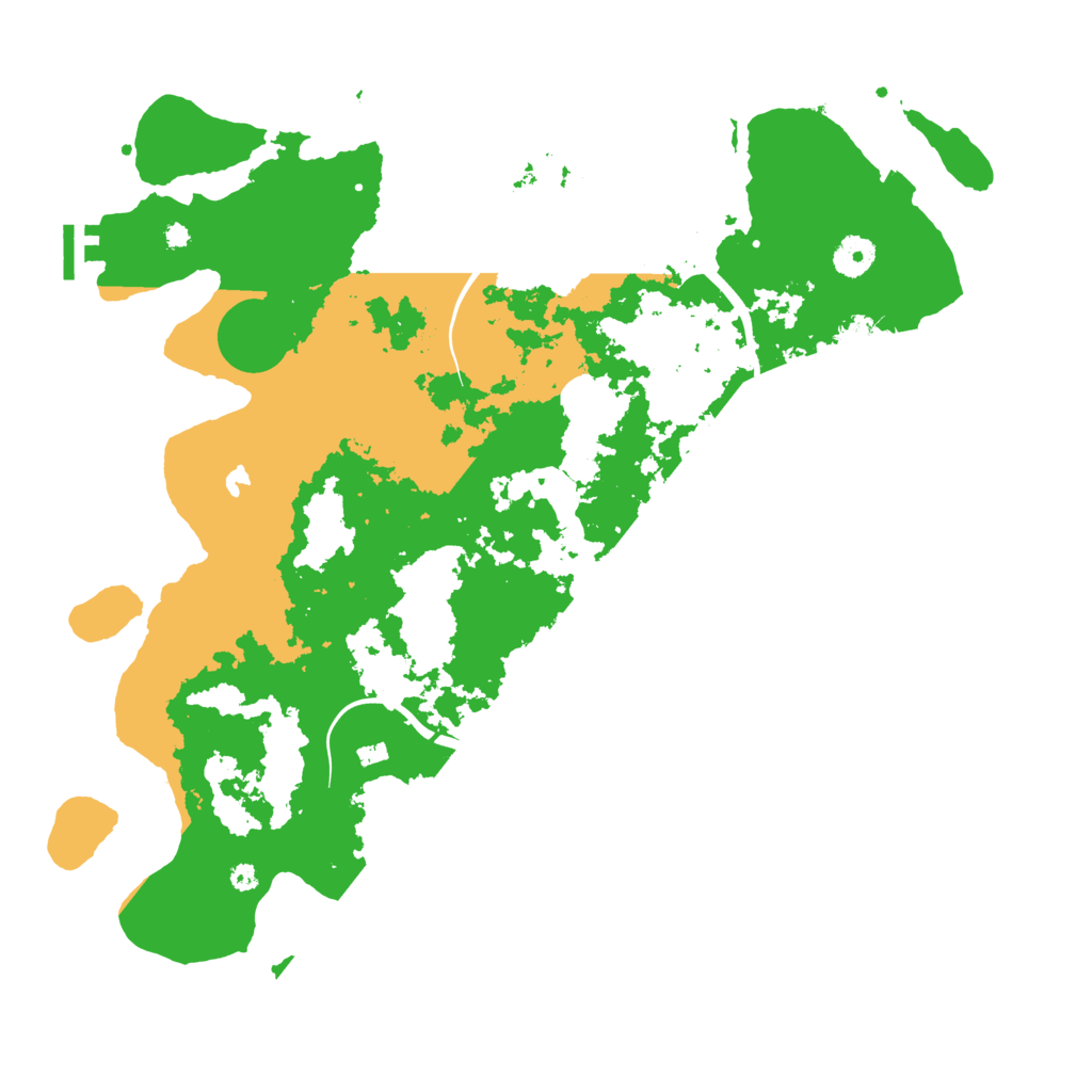 Biome Rust Map: Procedural Map, Size: 4000, Seed: 645036