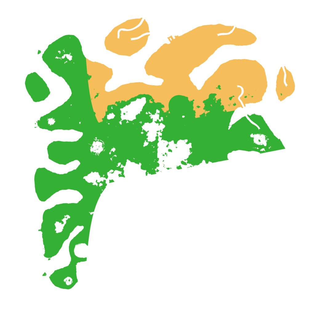 Biome Rust Map: Procedural Map, Size: 4000, Seed: 126744