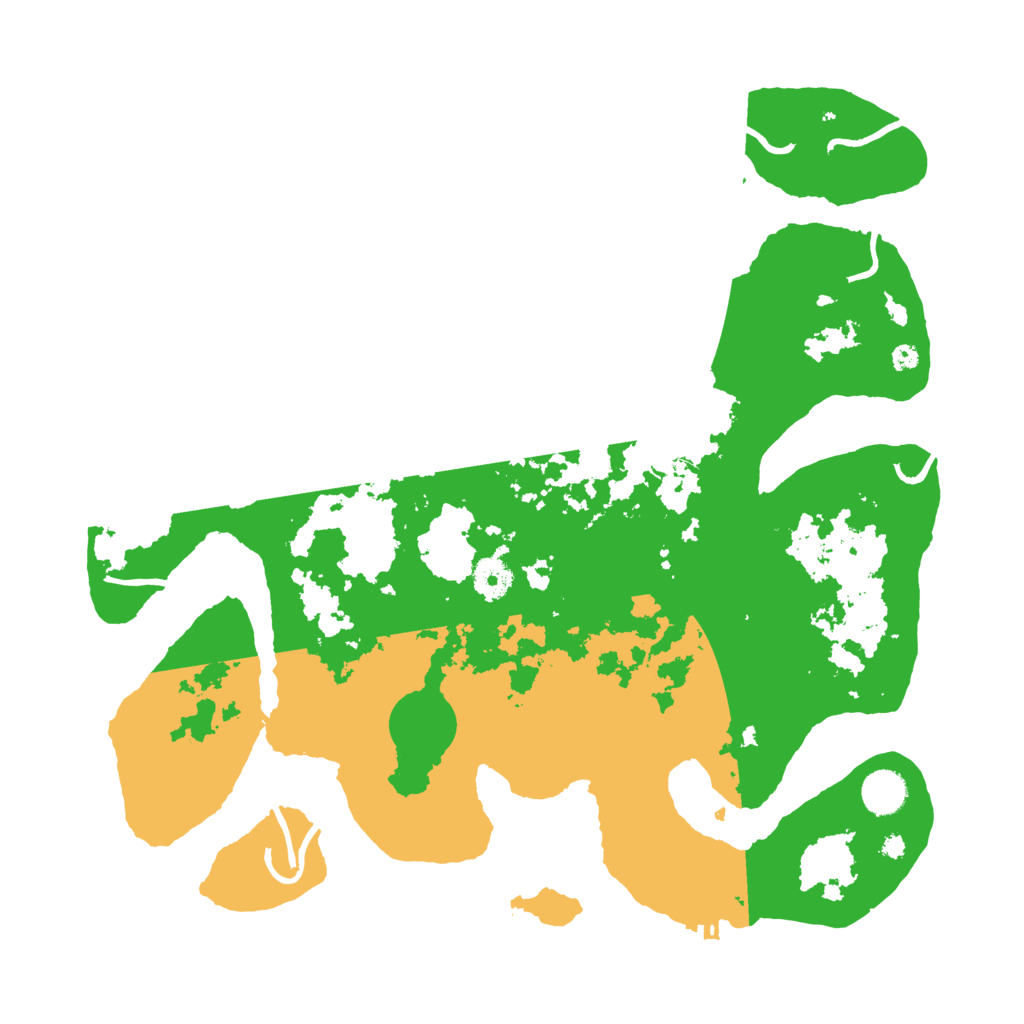 Biome Rust Map: Procedural Map, Size: 4000, Seed: 750457