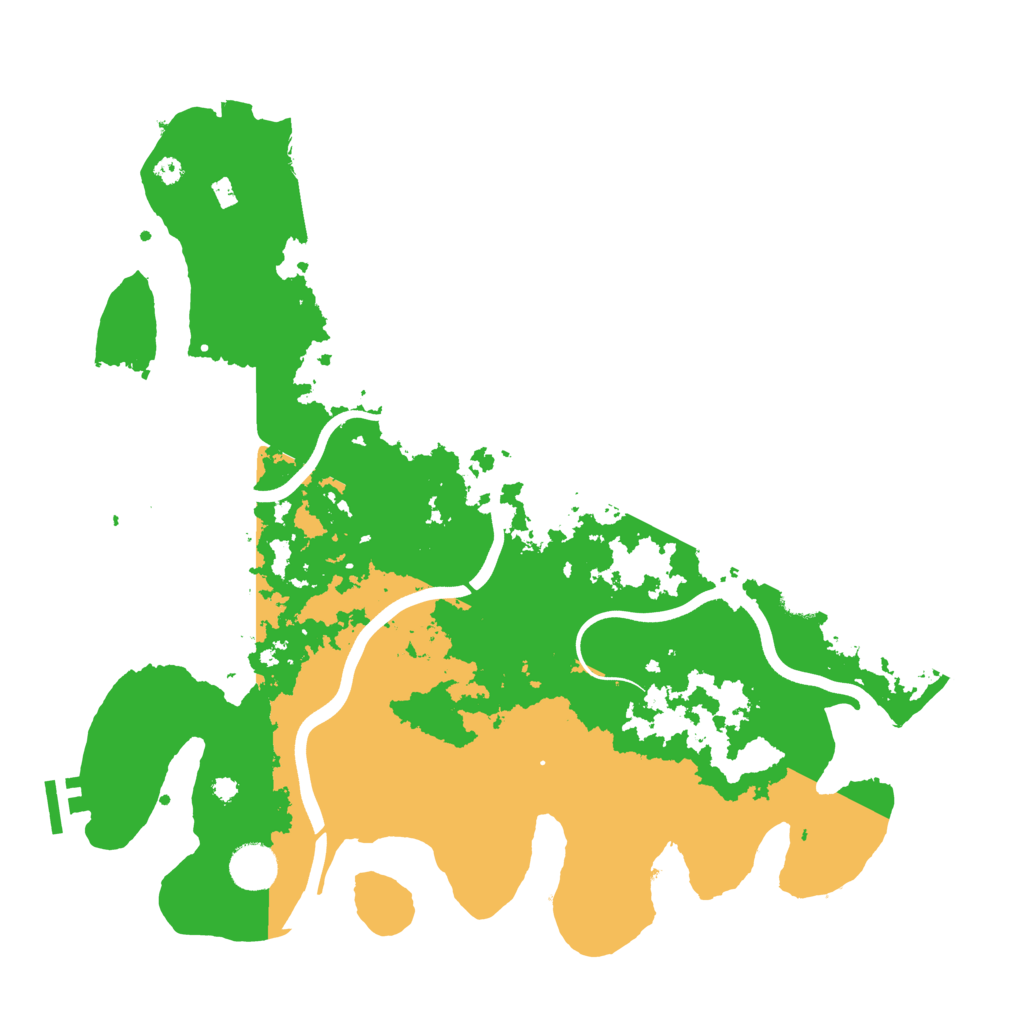 Biome Rust Map: Procedural Map, Size: 3850, Seed: 1365093161