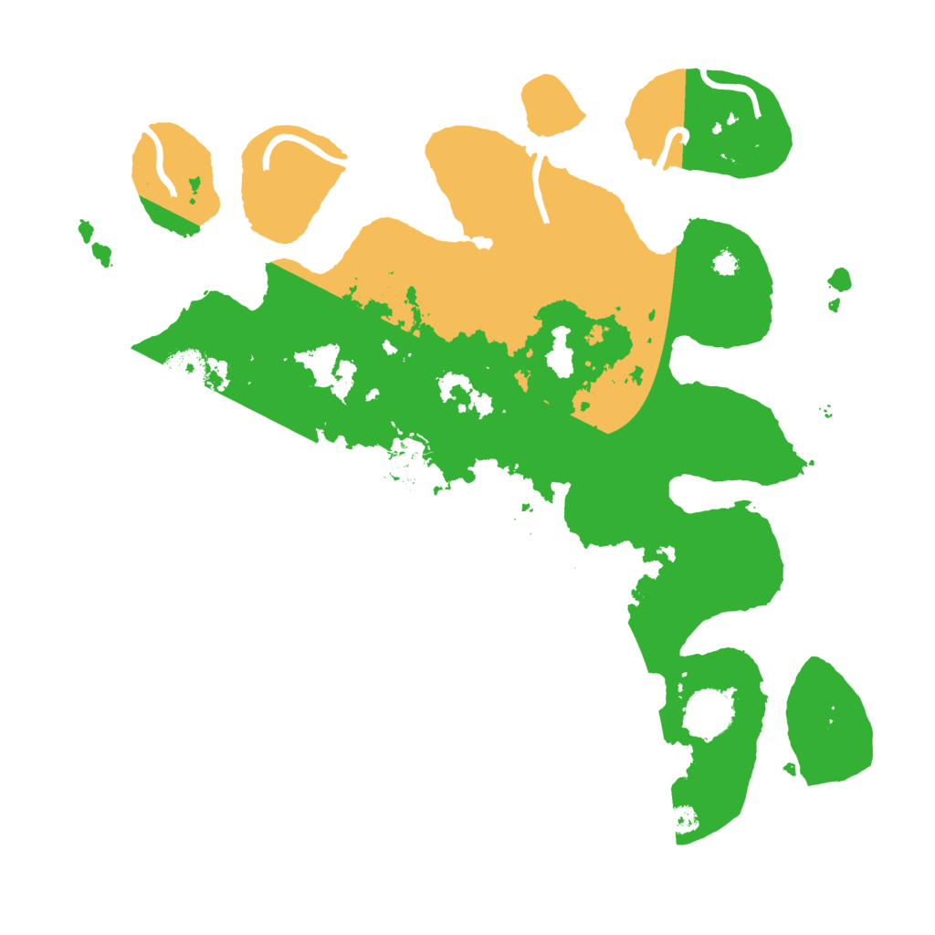 Biome Rust Map: Procedural Map, Size: 3500, Seed: 1643297