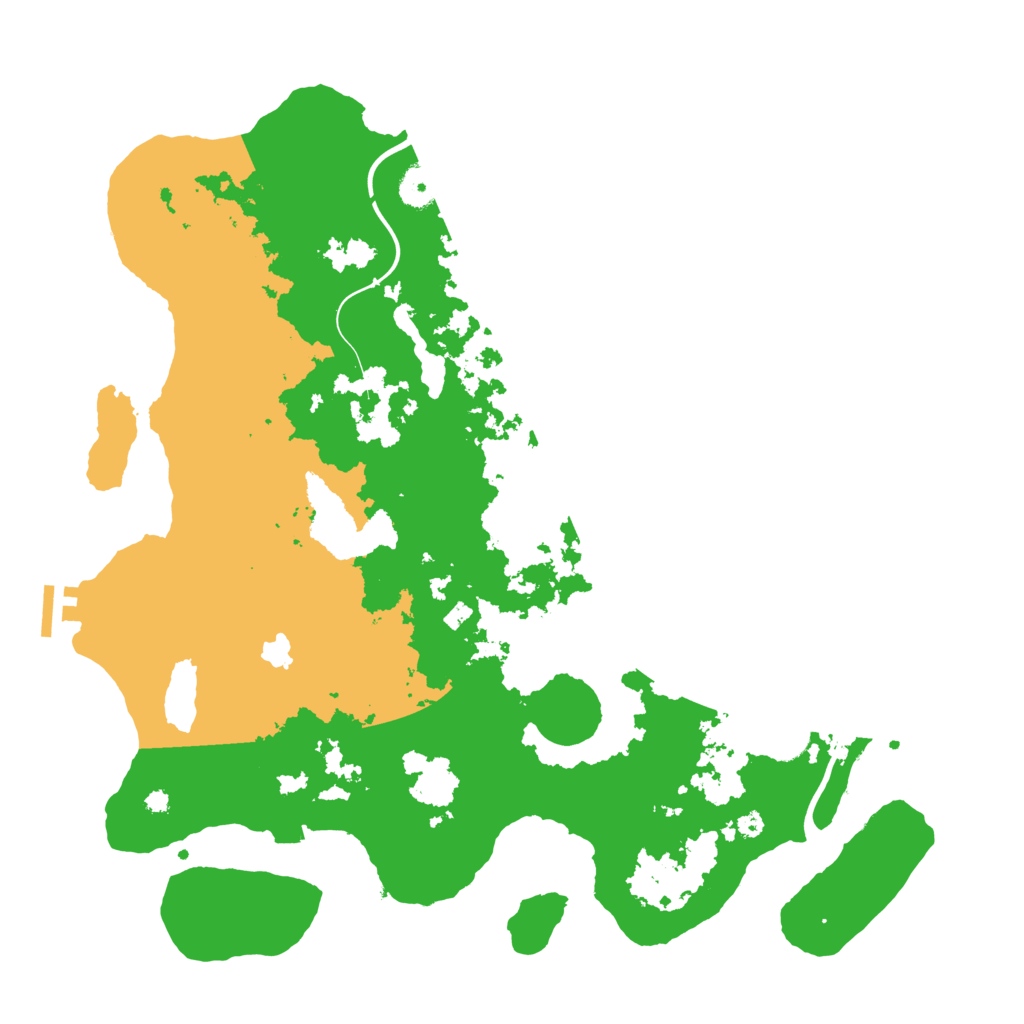 Biome Rust Map: Procedural Map, Size: 4000, Seed: 32247532